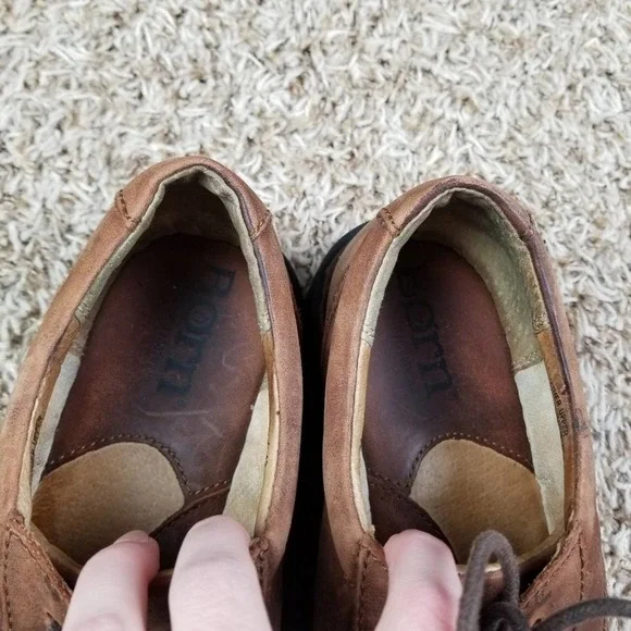 Born| mens brown suede lace up shoes - Picture 3 of 8
